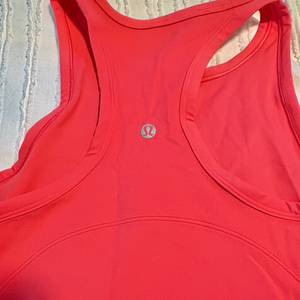 Lululemon Align Women's Sleeveless Coral Top - Picture 6 of 6
